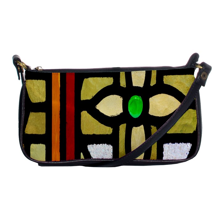 Abstract-0001 Shoulder Clutch Bag