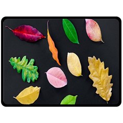 Autumn-b 001 Double Sided Fleece Blanket (large)  by nate14shop