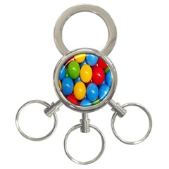 Background-b 001 3-ring Key Chain by nate14shop