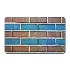 Brick-wall Magnet (rectangular) by nate14shop