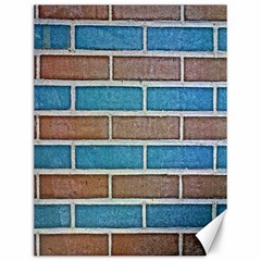 Brick-wall Canvas 12  X 16  by nate14shop