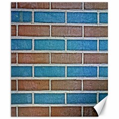 Brick-wall Canvas 20  X 24  by nate14shop