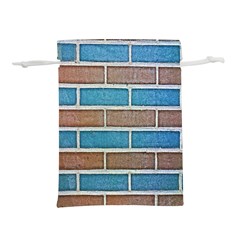 Brick-wall Lightweight Drawstring Pouch (l) by nate14shop