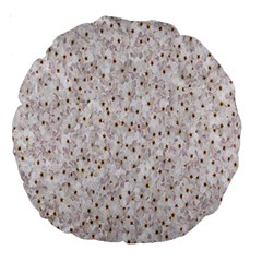 Cherry-blossoms Large 18  Premium Round Cushions