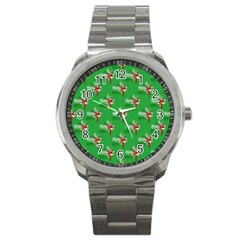 Christmas-b 002 Sport Metal Watch