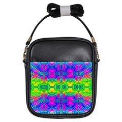 Happy Colors Girls Sling Bag by Thespacecampers