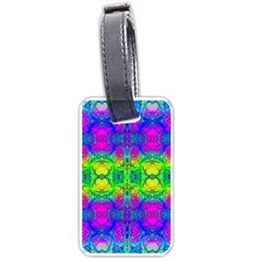 Happy Colors Luggage Tag (one Side)