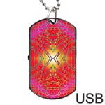 Lava Liquid Dog Tag USB Flash (Two Sides) Back