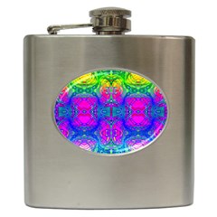 Liquidy Rainbow Hip Flask (6 Oz) by Thespacecampers