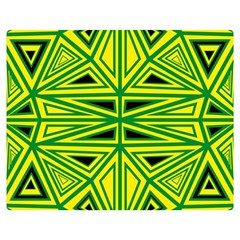 Abstract Pattern Geometric Backgrounds Double Sided Flano Blanket (medium)  by Eskimos