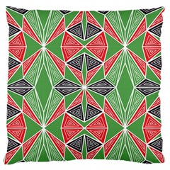 Abstract Pattern Geometric Backgrounds  Standard Flano Cushion Case (one Side) by Eskimos