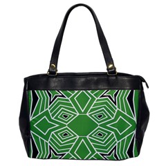 Abstract Pattern Geometric Backgrounds  Oversize Office Handbag by Eskimos