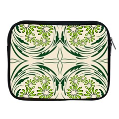 Folk Flowers Print Floral Pattern Ethnic Art Apple Ipad 2/3/4 Zipper Cases by Eskimos