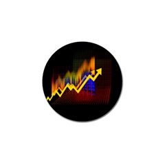 Logo-finance-economy-statistics Golf Ball Marker (4 Pack) by Jancukart