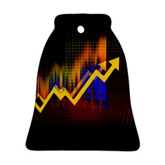 Logo-finance-economy-statistics Bell Ornament (two Sides) by Jancukart