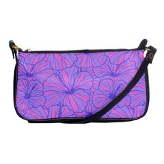 Flower-b 001 Shoulder Clutch Bag