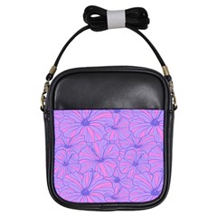 Flower-b 001 Girls Sling Bag