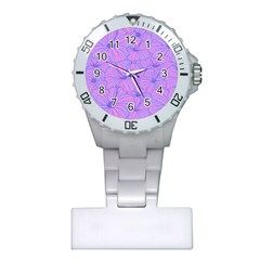 Flower-b 001 Plastic Nurses Watch