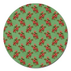 Flowers-b 002 Magnet 5  (round) by nate14shop