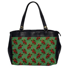 Flowers-b 002 Oversize Office Handbag