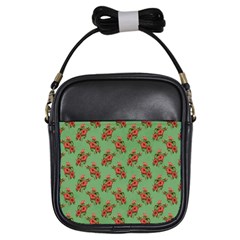 Flowers-b 002 Girls Sling Bag