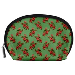 Flowers-b 002 Accessory Pouch (large) by nate14shop