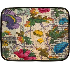 Flowers-b 003 Fleece Blanket (Mini)