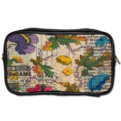 Flowers-b 003 Toiletries Bag (two Sides) by nate14shop