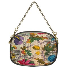 Flowers-b 003 Chain Purse (one Side) by nate14shop