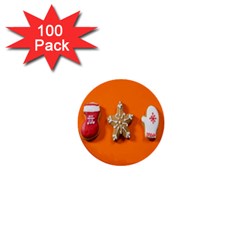 Gingerbread-4718553 1  Mini Buttons (100 Pack)  by nate14shop