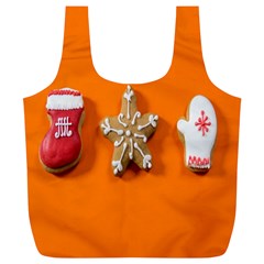 Gingerbread-4718553 Full Print Recycle Bag (xl) by nate14shop