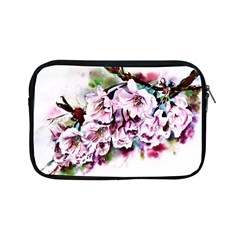 Watercolour-cherry-blossoms Apple Ipad Mini Zipper Cases by Jancukart