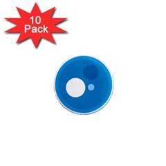 Background-blue-modern-creative 1  Mini Magnet (10 Pack) 