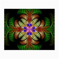 Fractal-abstract-flower-floral- -- Small Glasses Cloth (2 Sides)