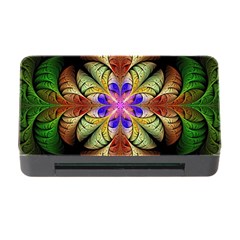 Fractal-abstract-flower-floral- -- Memory Card Reader With Cf