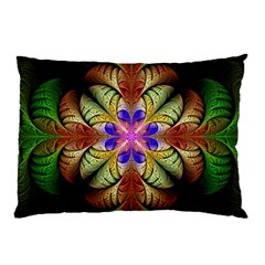 Fractal-abstract-flower-floral- -- Pillow Case (two Sides)