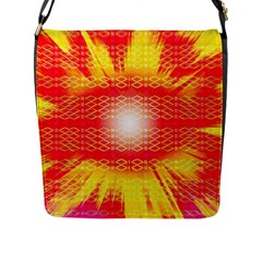 Soul To The Eye Flap Closure Messenger Bag (l) by Thespacecampers