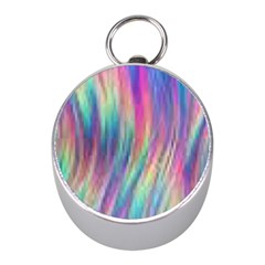 Rainbow Effect Cbdoilprincess  Mini Silver Compasses by CBDOilPrincess1