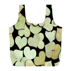 Heart-003 Full Print Recycle Bag (l) by nate14shop
