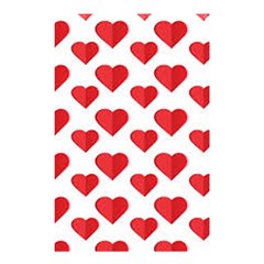 Heart-004 Shower Curtain 48  X 72  (small)  by nate14shop