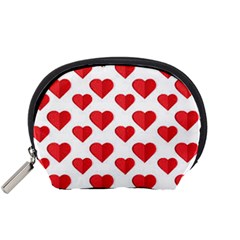 Heart-004 Accessory Pouch (small) by nate14shop
