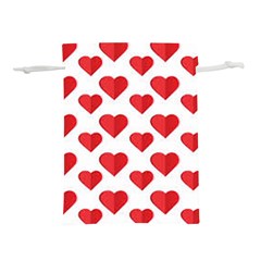 Heart-004 Lightweight Drawstring Pouch (s) by nate14shop