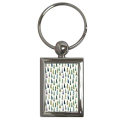 Christmas Tree Key Chain (rectangle) by nate14shop