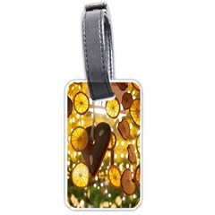 Lemon-slices Luggage Tag (one Side) by nate14shop