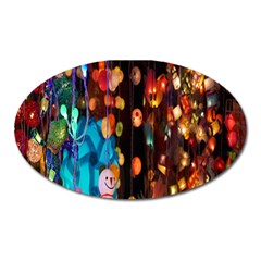 Lighting Oval Magnet by nate14shop