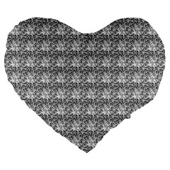 Digitalart Large 19  Premium Heart Shape Cushions by Sparkle