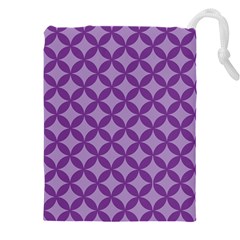 Purple-background Drawstring Pouch (5xl) by nate14shop