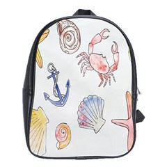 Sea-b 001 School Bag (xl) by nate14shop