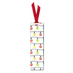 Christmas-light-bulbs-seamless-pattern-colorful-xmas-garland Small Book Marks by nate14shop