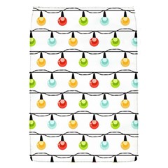 Christmas-light-bulbs-seamless-pattern-colorful-xmas-garland Removable Flap Cover (s) by nate14shop